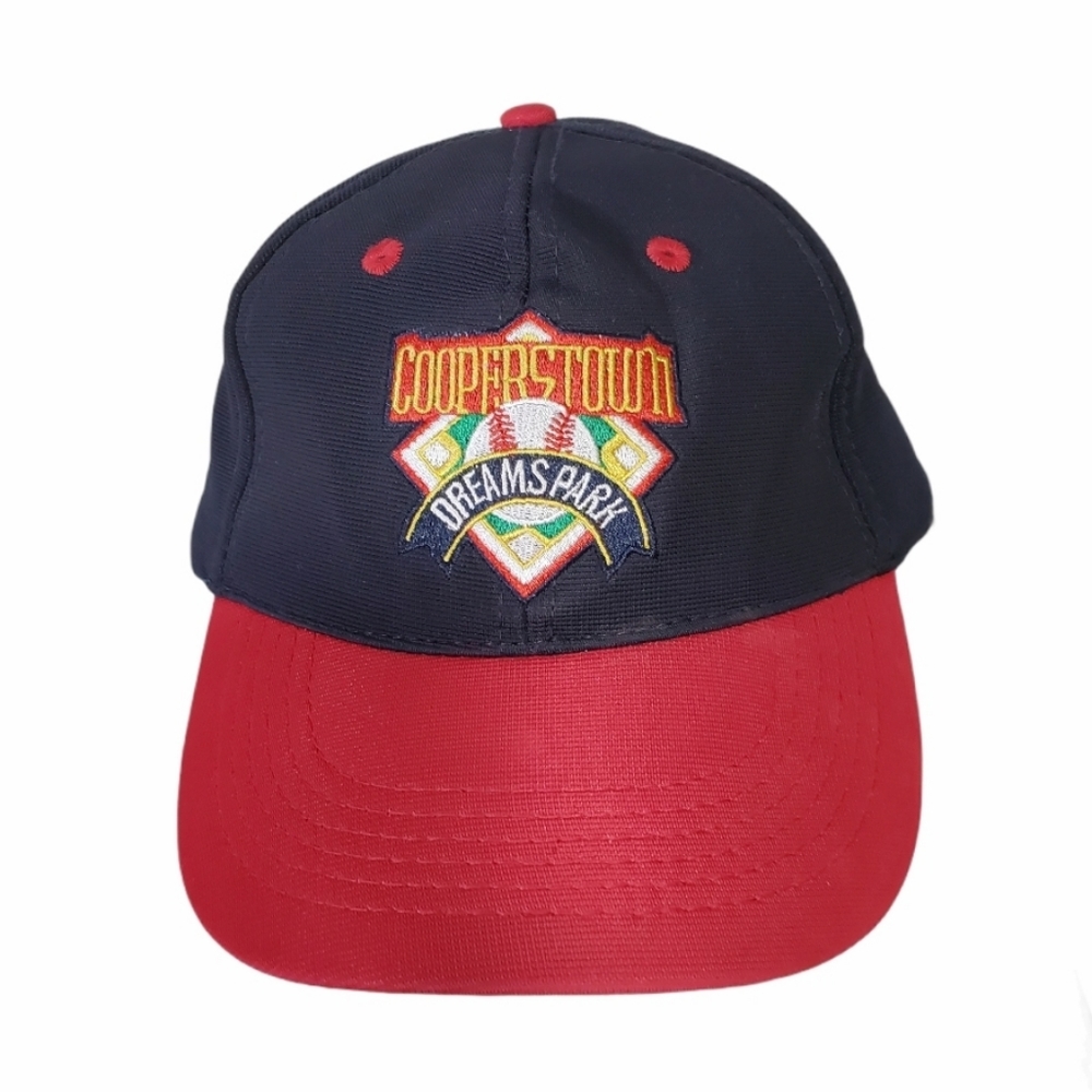 Cooperstown Dream Park Baseball Cap Hat Youth Adjustable Blue red *